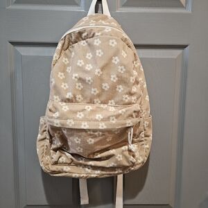Amazon Tan and White Kids Backpack